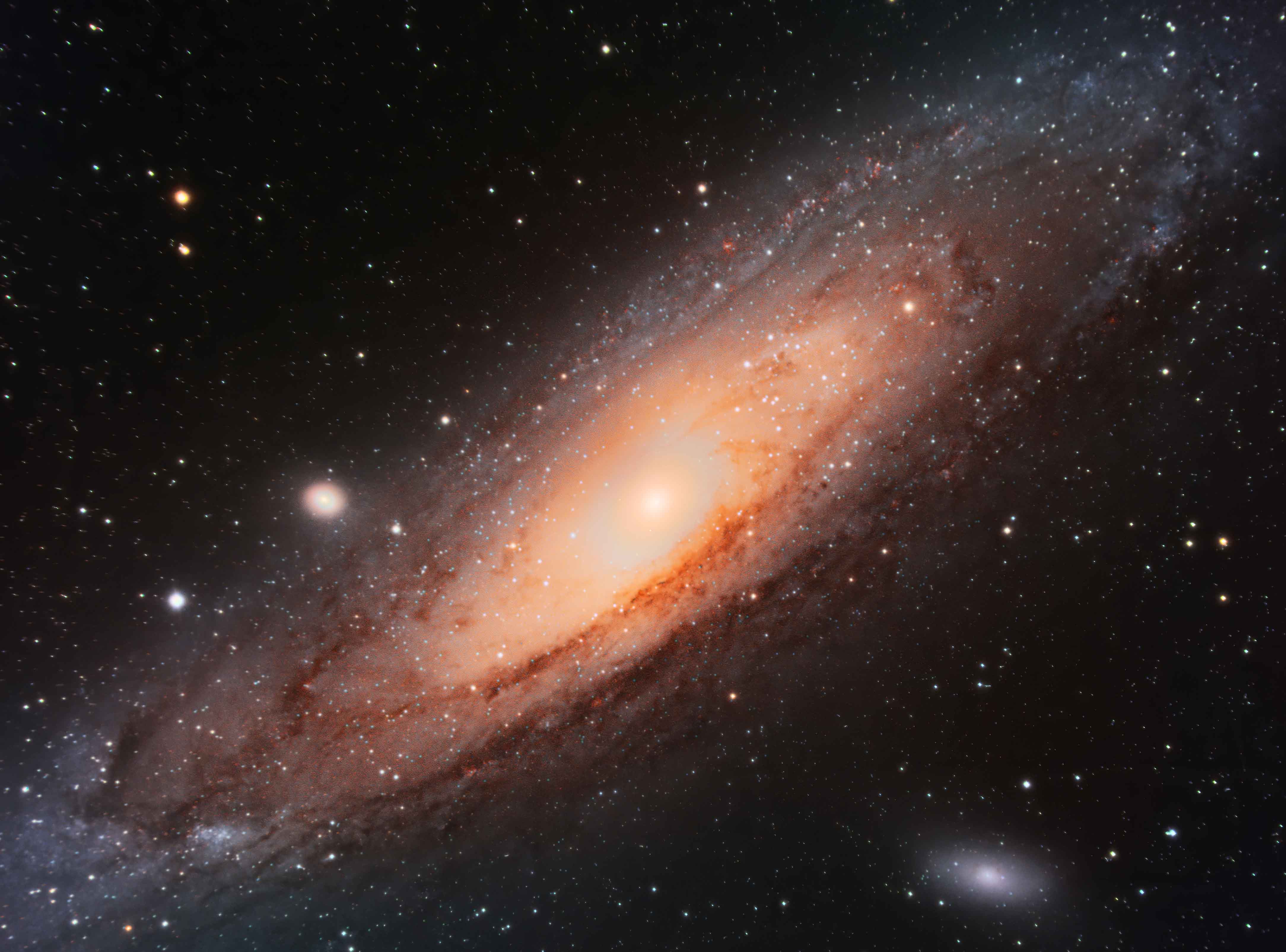 The Andromeda galaxy